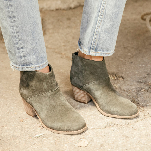 Toms Shoes - 🆕 TOMS Suede Ankle Booties